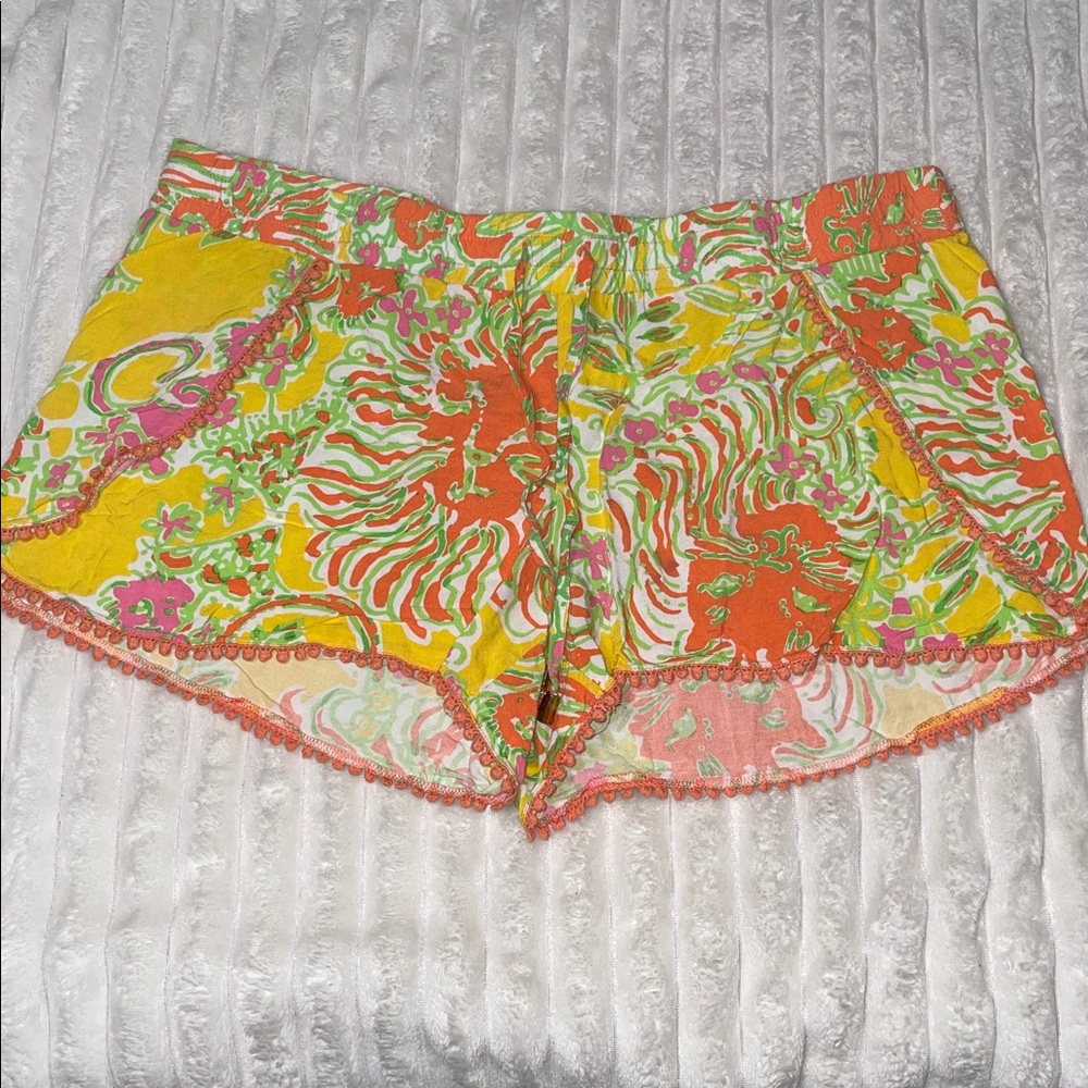 Lilly Pulitzer Colorful Shorts | Size Large